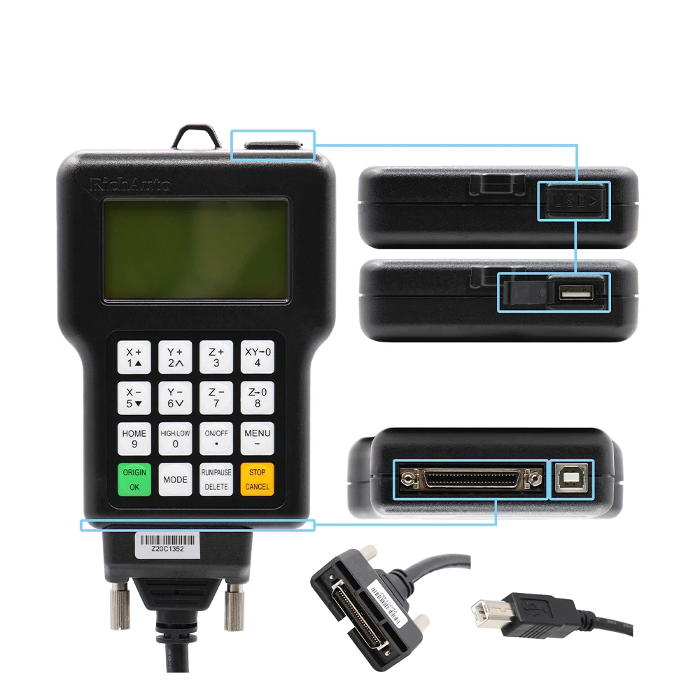 RichAuto DSP A11 DSP Controller engelsk version Används för CNC-routermaskin