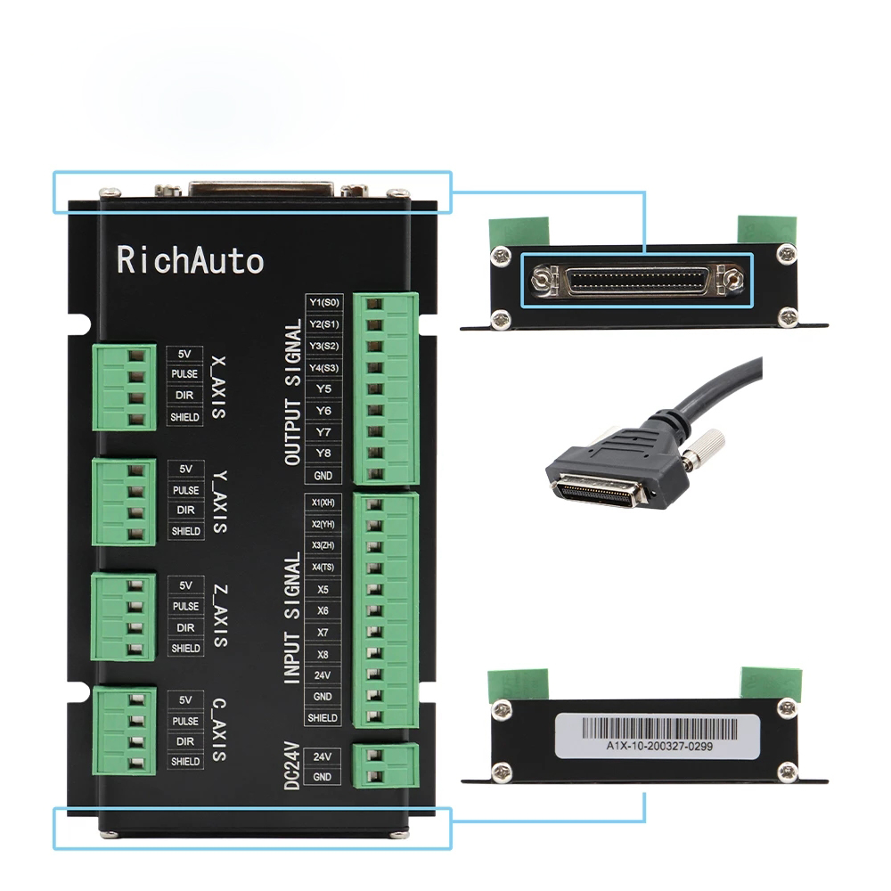 RichAuto DSP A11 DSP Controller engelsk version Används för CNC-routermaskin